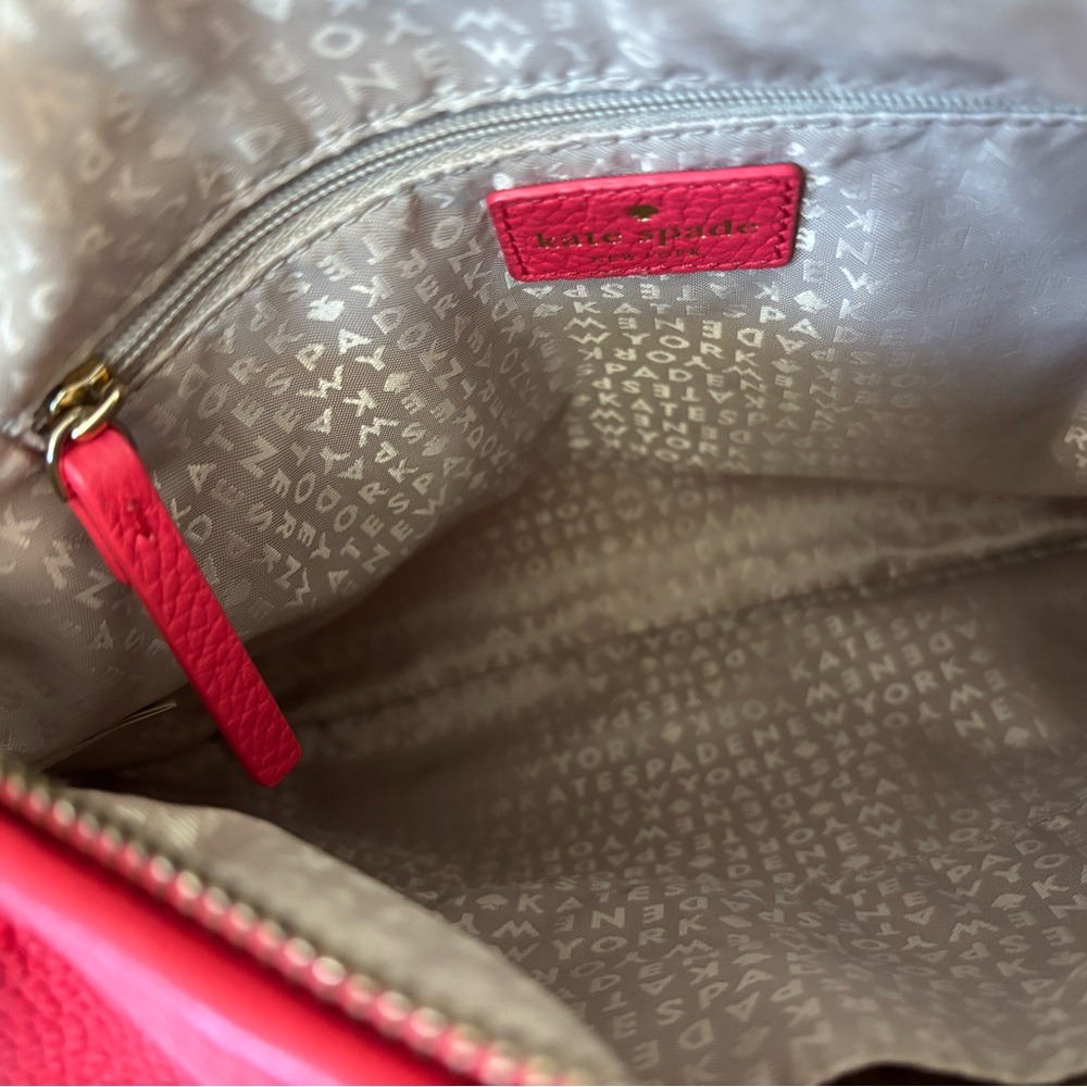 EUC Kate Spade Pebbled Leather Shoulder Bag / Crossbody bag - Picture 5 of 16